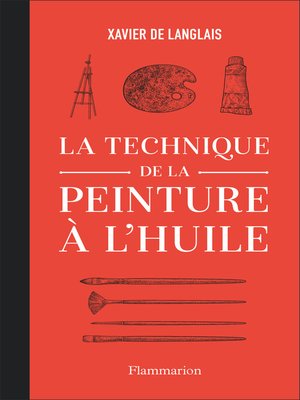 cover image of La technique de la peinture à l'huile